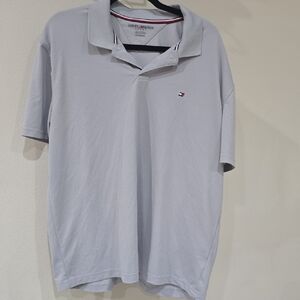 Tommy Hilfiger Men's Light Gray Polo Shirt